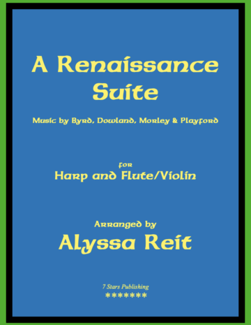 A Renaissance Suite (Harp & Flute or Violin)