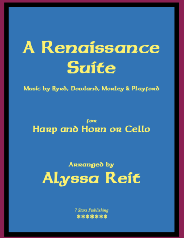 Renaissance Suite (Harp and Horn or Cello)