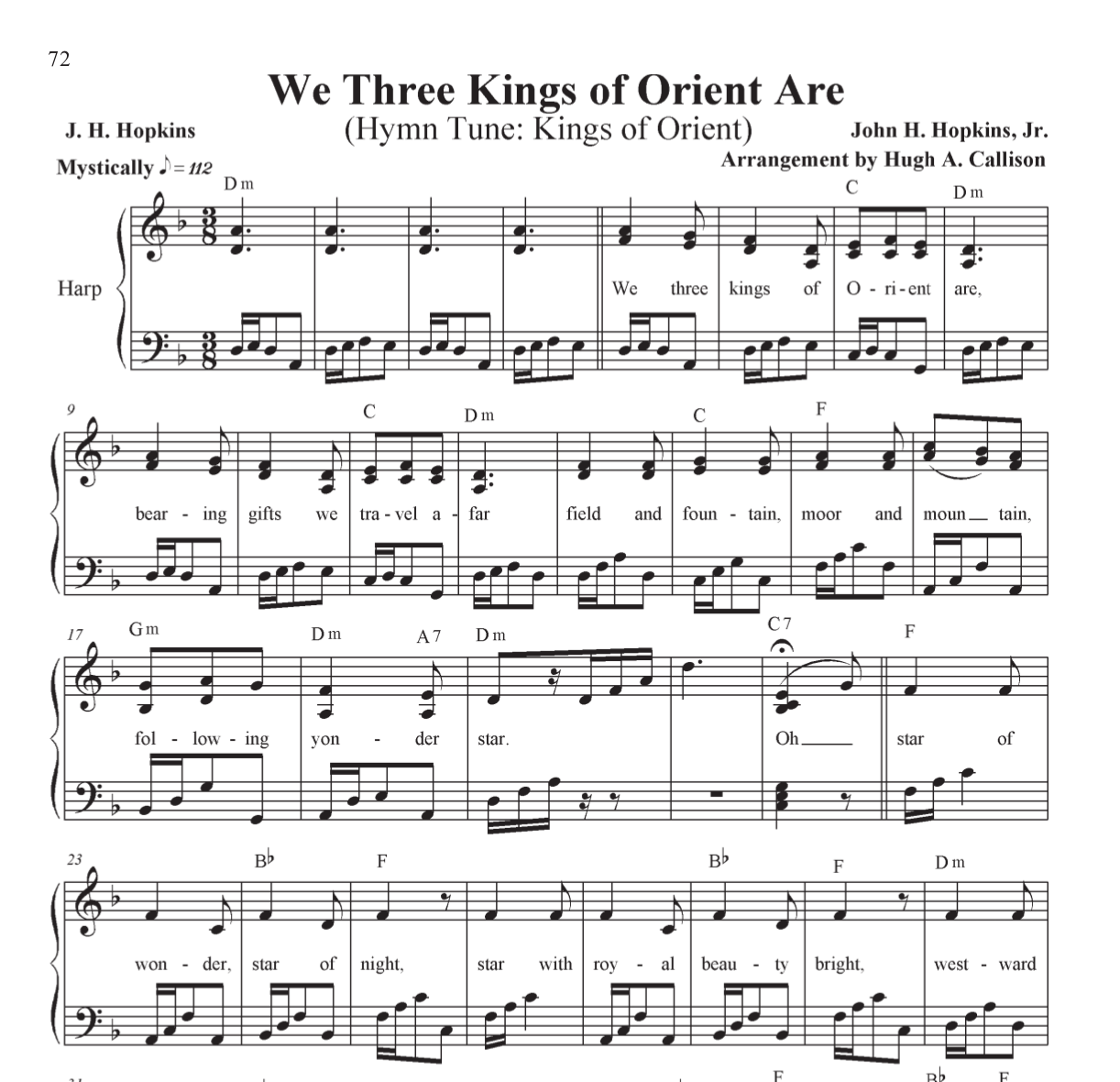 A Hymn a Day-Volume 4 - Harp Column Music