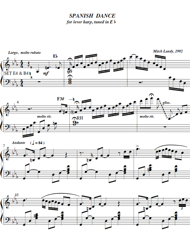 Harp Column Music Instant Harp Sheet Music Downloads