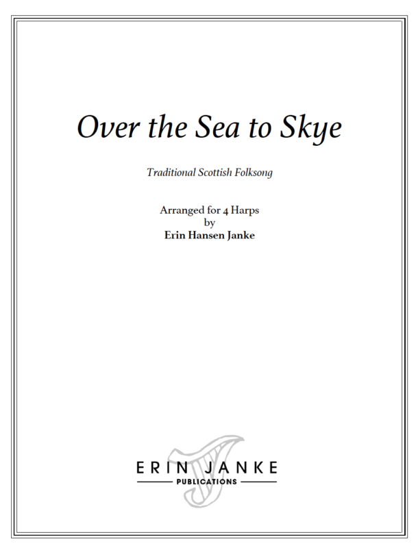 Over the Sea to Skye Harp