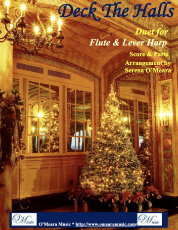 Deck the Halls (Lever Harp and Melody Instrument)