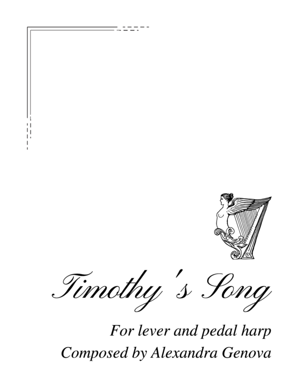 Timothy’s Song – Harp Column Music