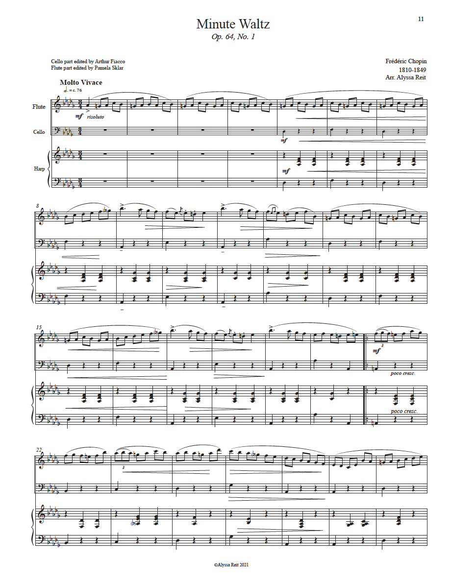 Music by the Masters: Chopin – Harp Column Music