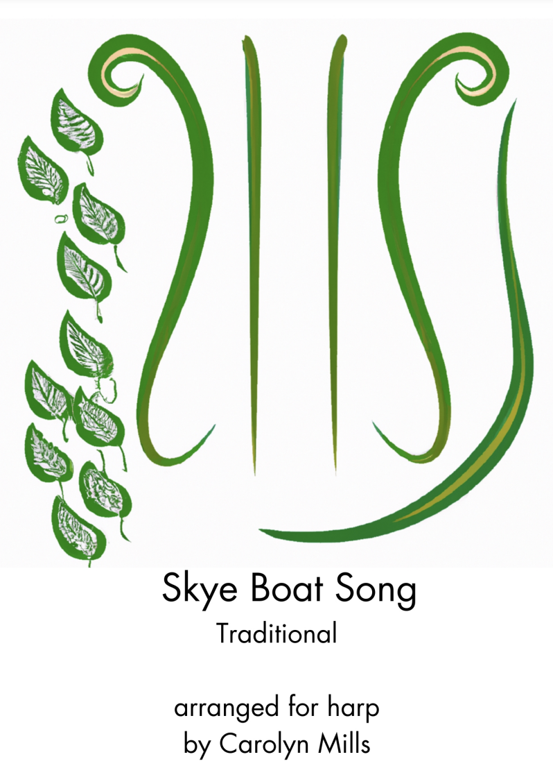 Skye Boat Song Harp Column Music