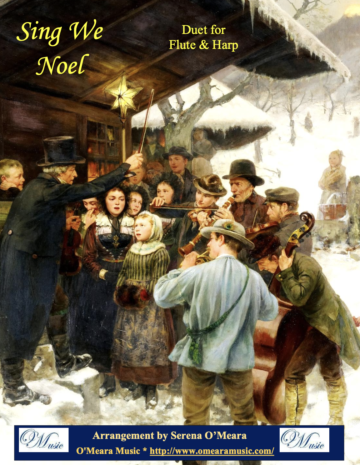 Sing We Noel (Harp and Melody Instrument)