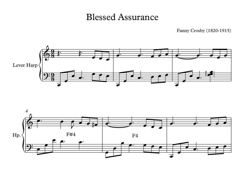 The Healing Harp Of Hymns Harp Column Music