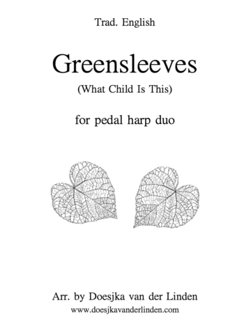 Greensleeves (for 2 harps)