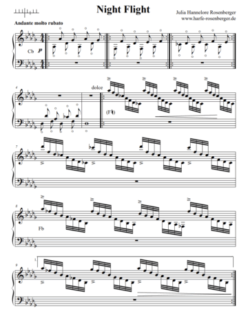 Night Flight – Harp Column Music