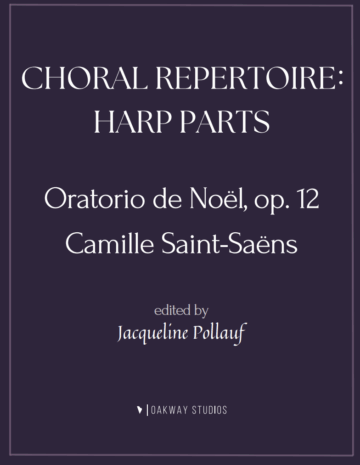 Oratorio de Noël, op. 12 – Harp Column Music