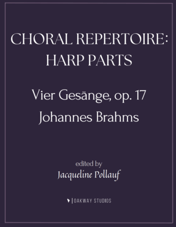 Vier Gesänge, op. 17