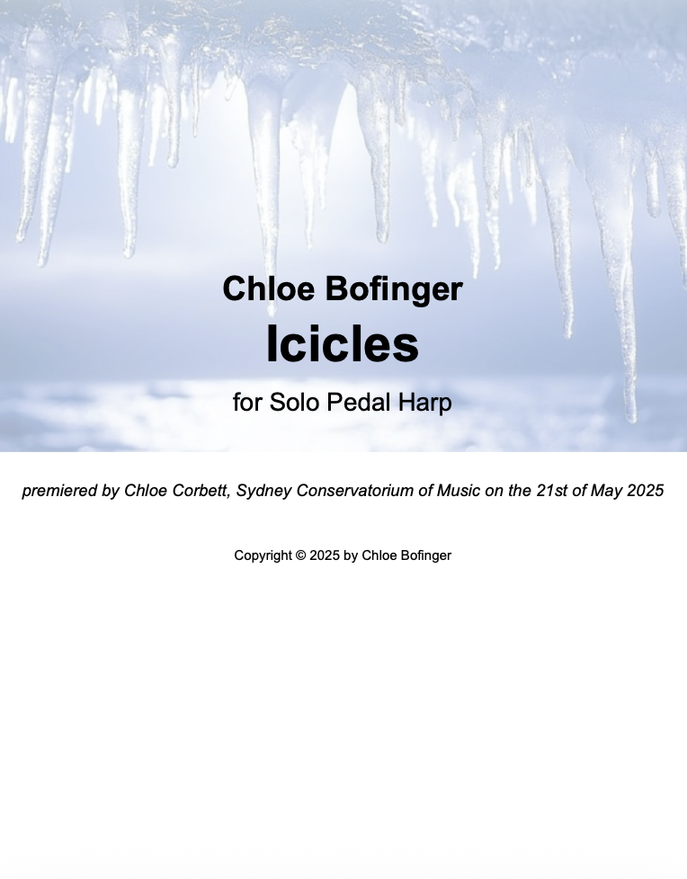 Icicles – Harp Column Music