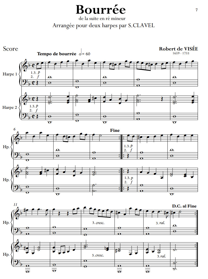 Jeux Interdits – Harp Column Music