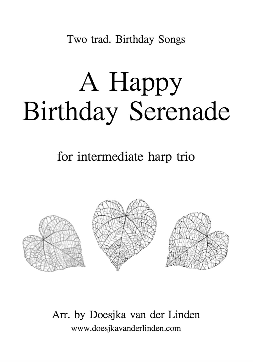 A Happy Birthday Serenade – Harp Column Music