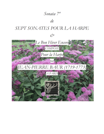 Sept Sonates pour la Harpe—Sonata 7a
