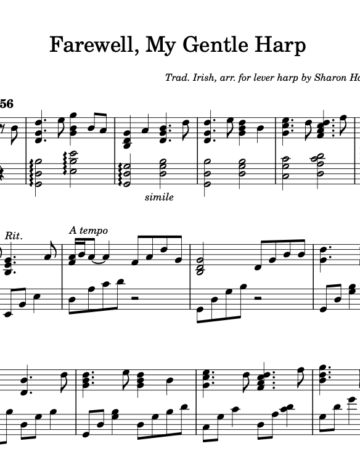 Farewell, My Gentle Harp