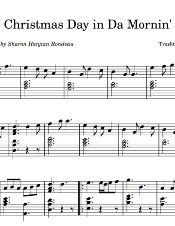 Christmas Day in Da Mornin'