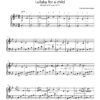 Lullaby for a child