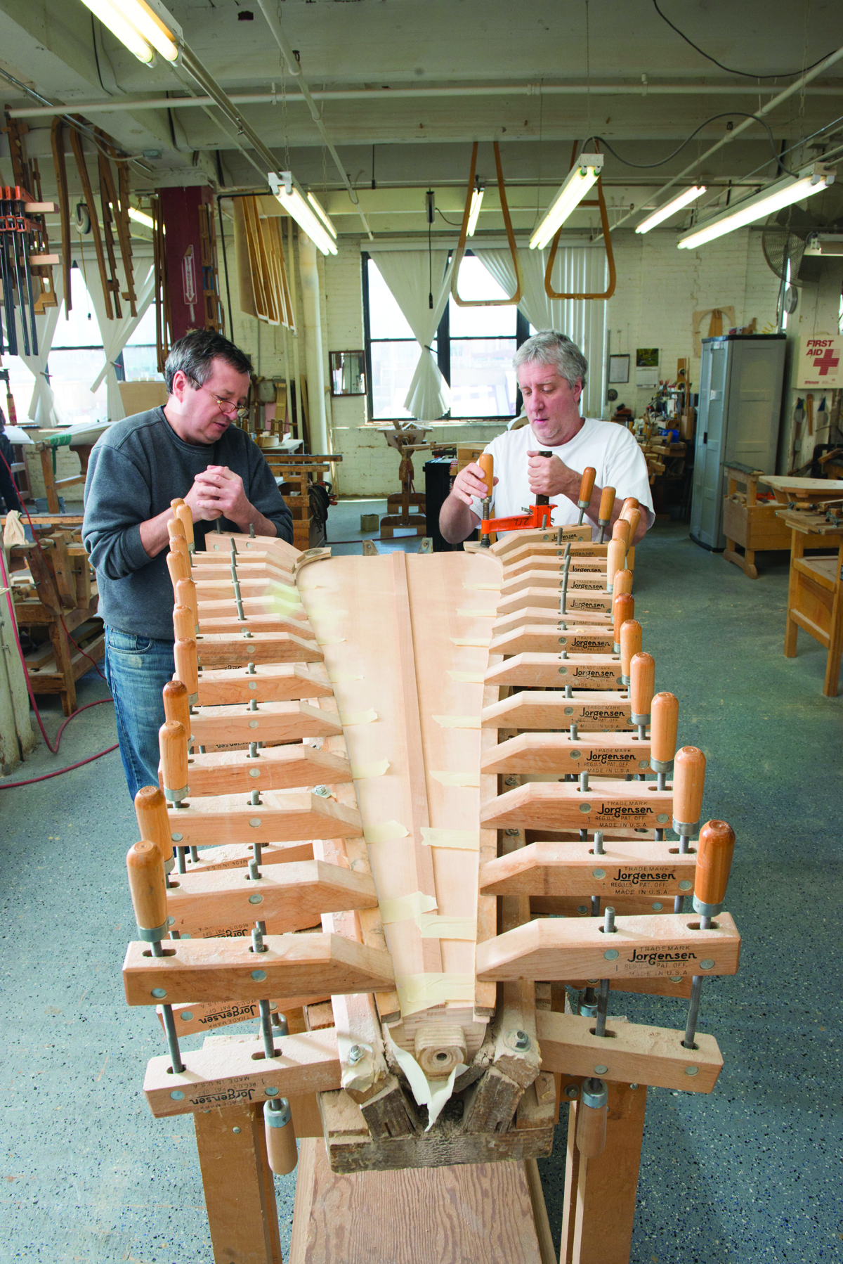 A Look Inside Lyon & Healy Harp Column
