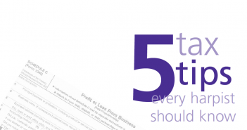 Five Tax Tips Every Harpist Should Know