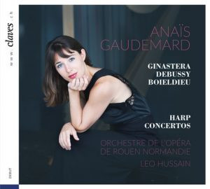 Harp Concertos is the latest recording by Anaïs Gaudemard