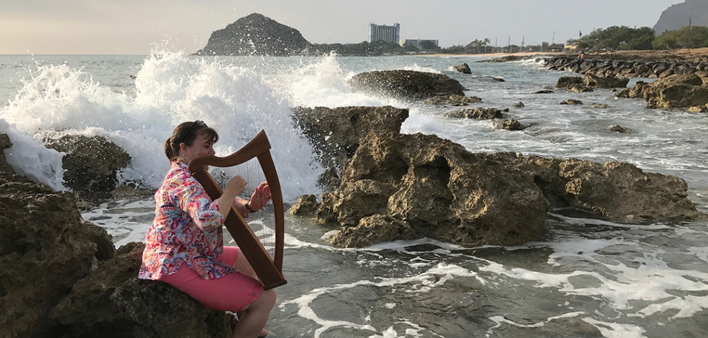 Holly Johnson in Hawaii