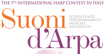 Suoni d'Arpa International Harp Contest in Italy will be held in Saluzzo, Italy Sept 2-7, 2017