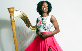 Brandee Younger featured at Chicago Jazz String Summit