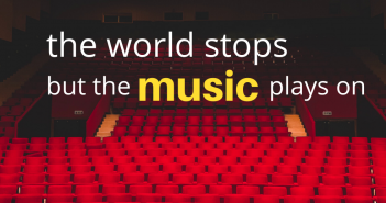 The World Stops But the Music Plays On