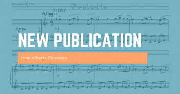 Boosey & Hawkes publishes Ginastera harp sonatina