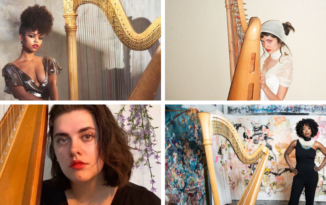 Groundbreaking harpists featured in The New York Times