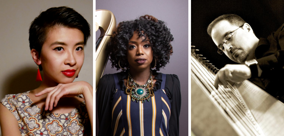 Virginia Harp Center Festival Harp Column