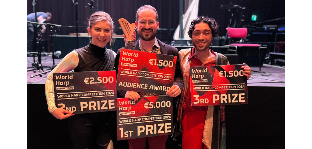 2024 Dutch Harp Festival World Harp Competition winners