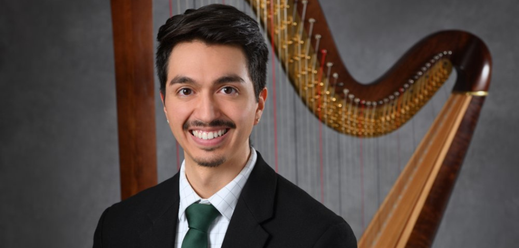 Juan Riveros, Detroit Opera principal harp