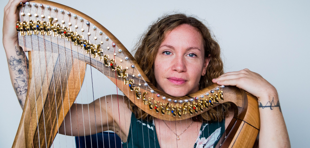 Delage releases Celtic harp album | Harp Column