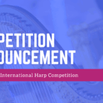 Harp Column placeholder image displaying the text “Competition Announcement: 2026 Korea International Harp Competition” with a picture of a harp in the background