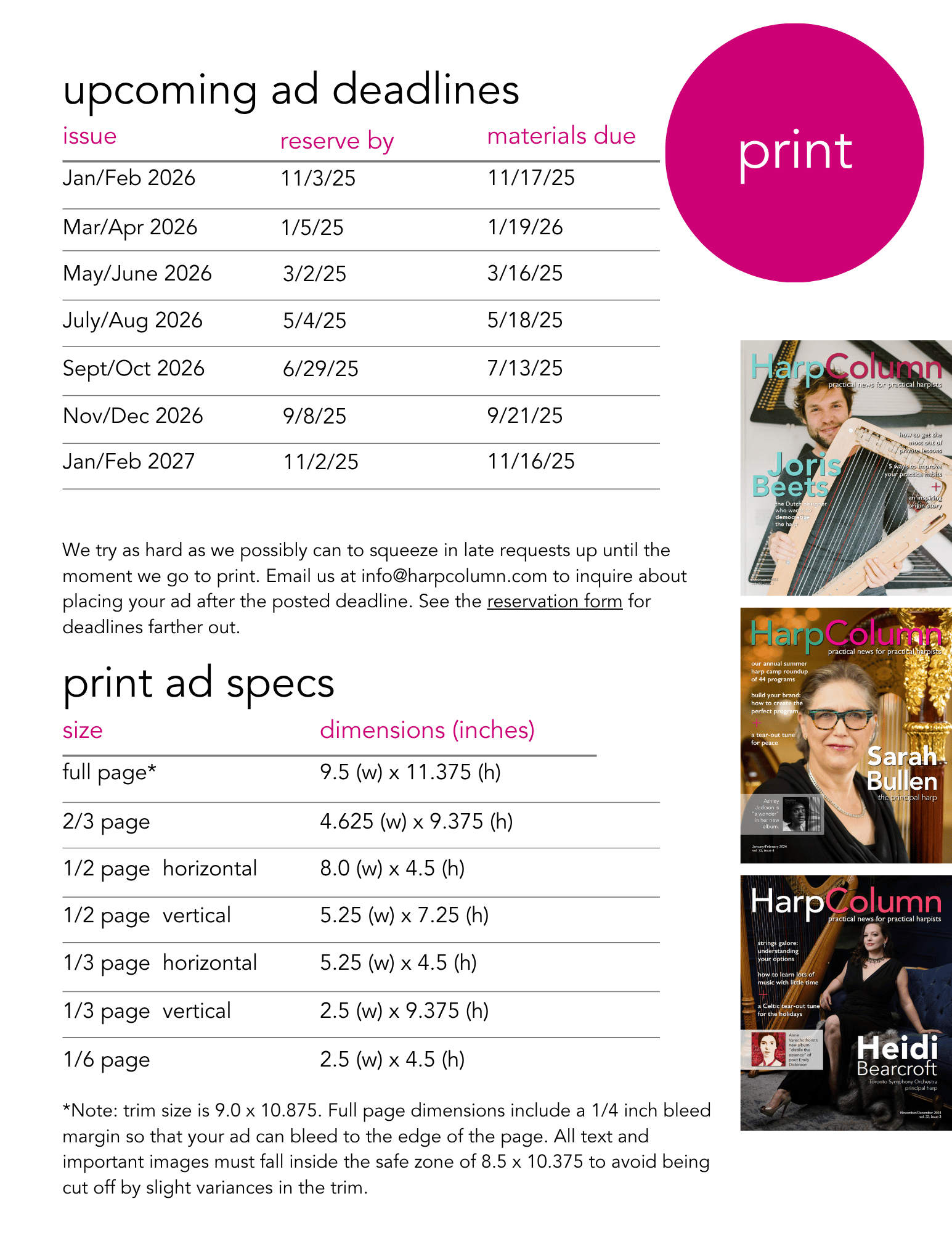 Harp Column Media Kit-2025-26-pg-4