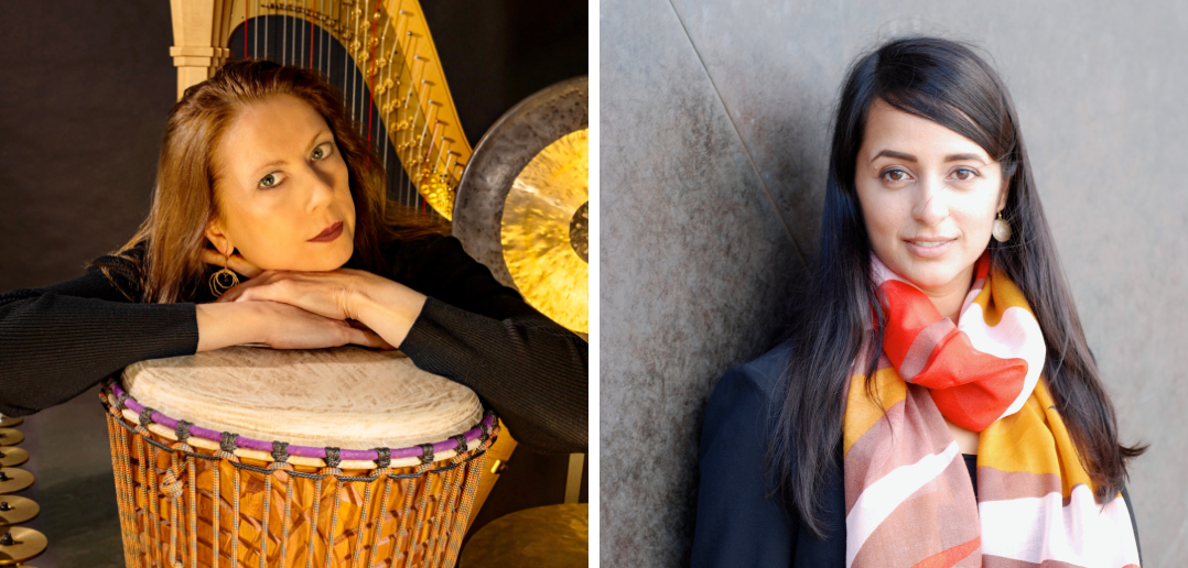 Kondonassis presents world premiere of dual harp and percussion concerto