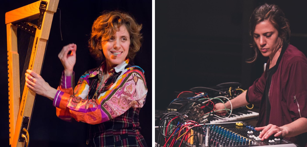 Parkins and Lopez release new album featuring electric harp and electronics