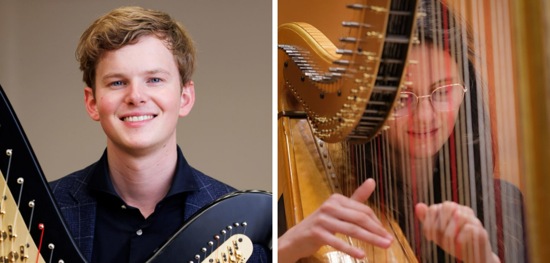 Willemze and Baron appointed to Codarts harp faculty team