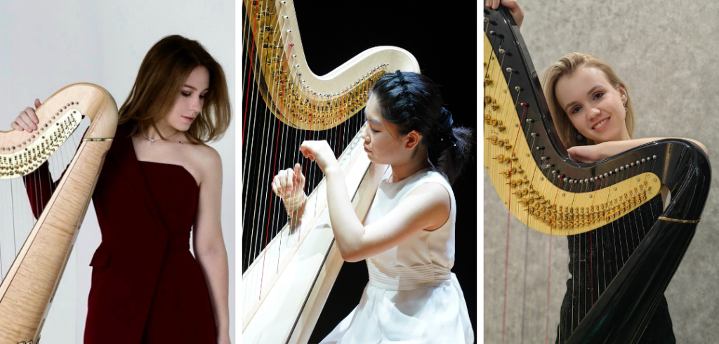 2nd_Golden_Harp_Competition_winners 2nd Golden Harp International Competition prize winners with their harps