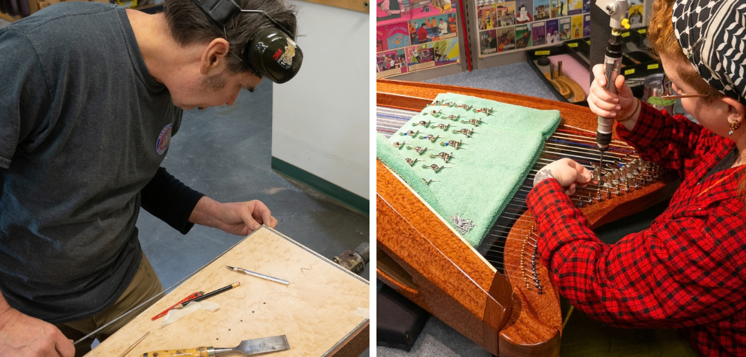Dusty Strings reaches two instrument milestones