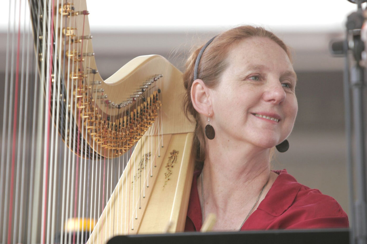 Patrice Fisher Harp Column